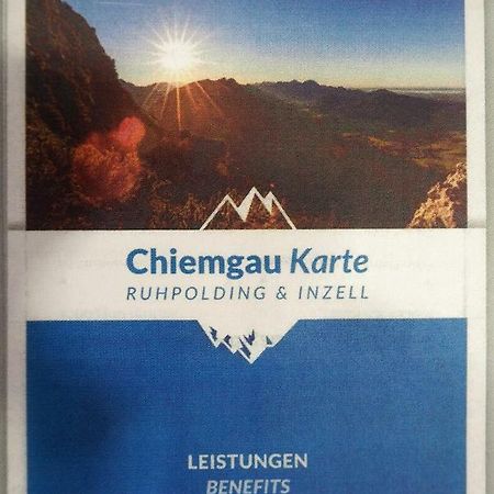 شقة Alpina Inzell 108 - Chiemgau المظهر الخارجي الصورة